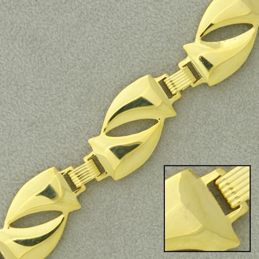 [523650000] Brass chain width 12mm