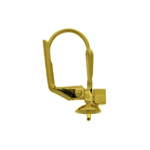 [636110000] Earclip 18x12mm with cup and strass