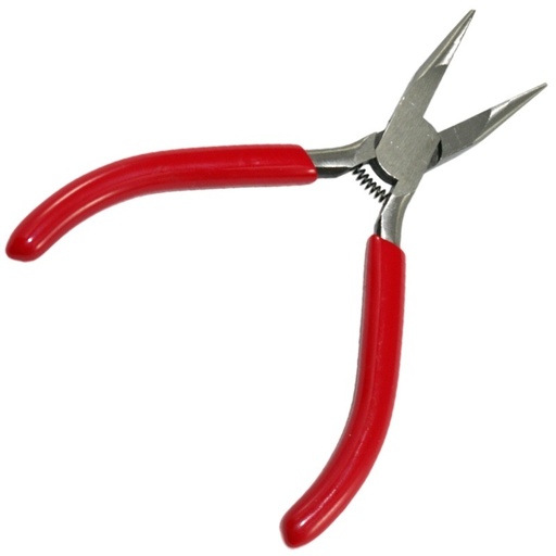 [801170000] Alicate semiprofesional puntas planas. Largo 115mm