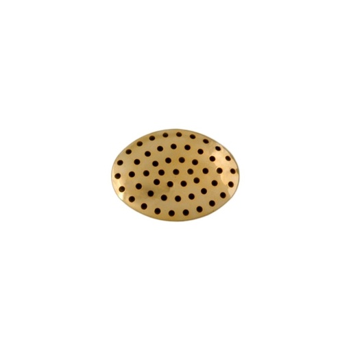 [110020000] 51 holes metal mesh 22x30mm.