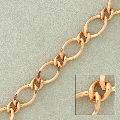 [511920000] Figaro steel chain width 7,2mm