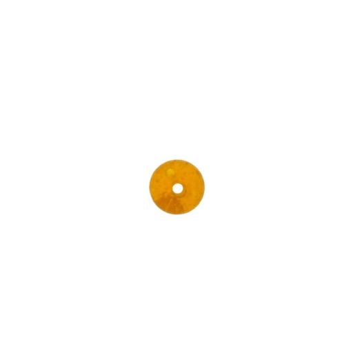 [445061200] Whisky colour glass ball Ø6mm. With two holes.