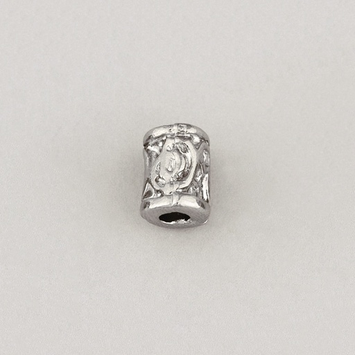 [115350000] Metal bead 8x11mm. Hole Ø 3mm