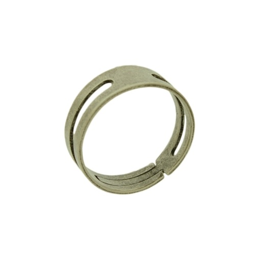 [117230000] Adjustable ring base. Interior Ø 18 mm. Width 7,7mm.