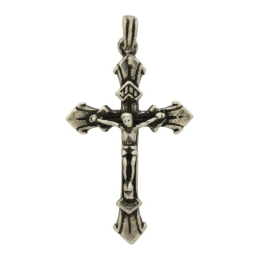 [123180000] Cross pendant 42x23mm with bail