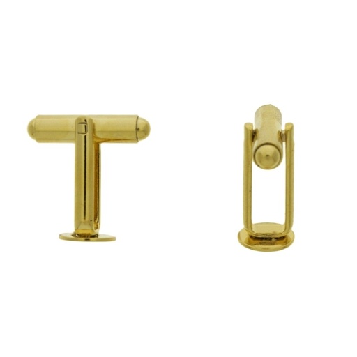 [916140800] Cuff link with disc Ø 8mm