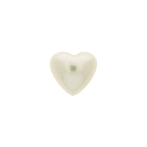 [435172000] Demi perle coeur 20x20mm