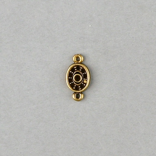 [116780000] Filigree finding 17x9mm with 11 sockets to strass