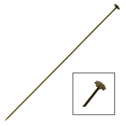 [110551000] Flower head Ø5mm scarf pin 100mm x Ø1mm.