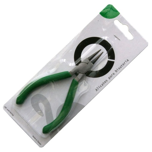[800318800] Alicate punta redonda Hobby"  blister. Largo 120mm."