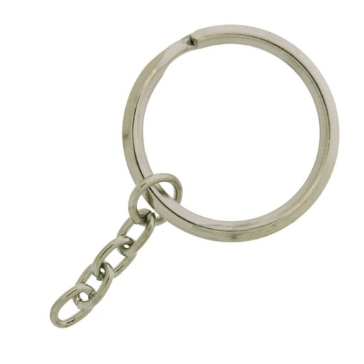 [640200000] Keyring outside Ø 28mm with chain.