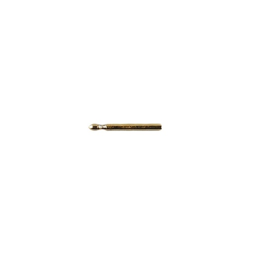 [110841000] Brass earring post 0,9x10mm