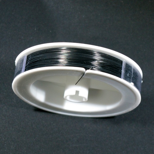 [539380200] Stainless steel wire Ø 0,45mm black