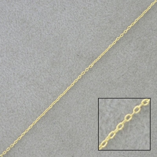 [522090000] Anchor brass chain width 0,8mm