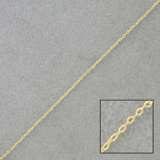 [522090000] Chaîne en laiton forà§at largeur 0,8mm