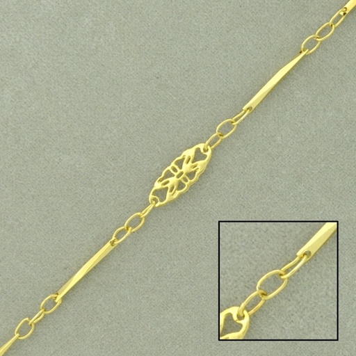[524900000] Brass chain width 4,1mm