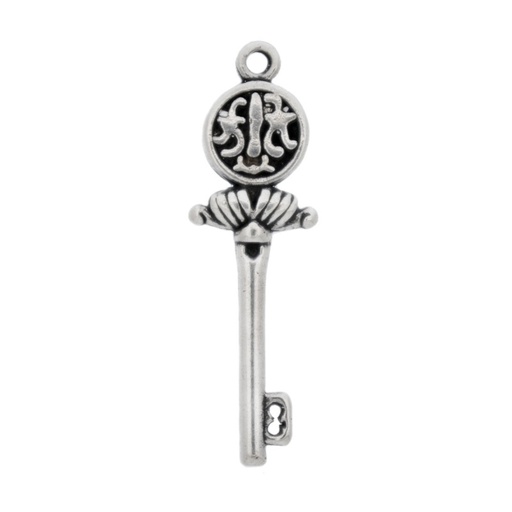 [129400000] Pendentif clef 43x13mm