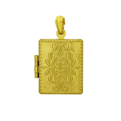 [117490000] Guardapelo libro 28x18mm