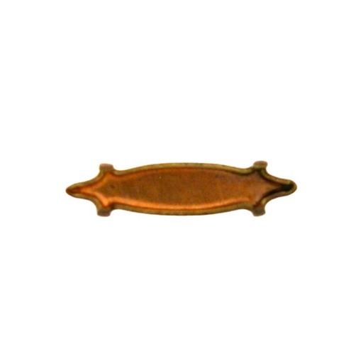 [110060300] Chaton navette 15x3,5mm