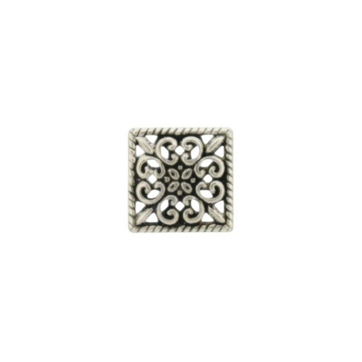 [123130000] Square metal component 10x10mm