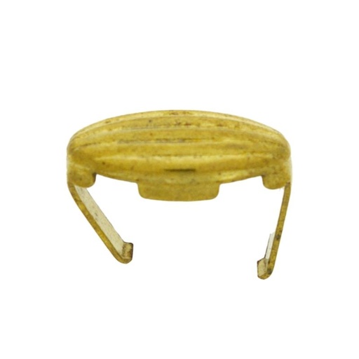 [111720000] Brass grated spacer length 17,5mm