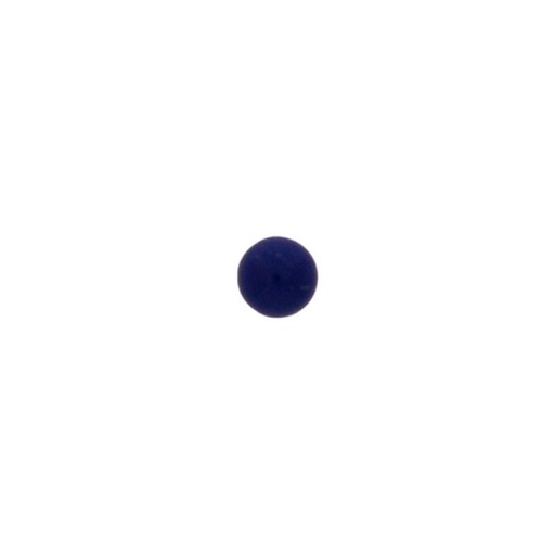 [750110300] Cabochon stone Ø4mm flat base lapis lazuli colour