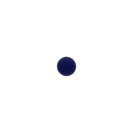 [750110300] Piedra cabuchón Ø4mm base plana color lapislázuli