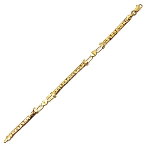 [540660000] Pulsera 19,5cms latón ancho 4,4mm