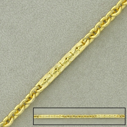 [520500000] Brass chain width 4,4mm