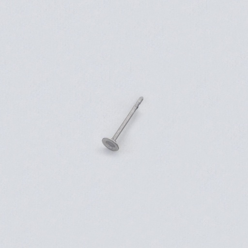[113410300] Ear post with Ø 3mm flat pad