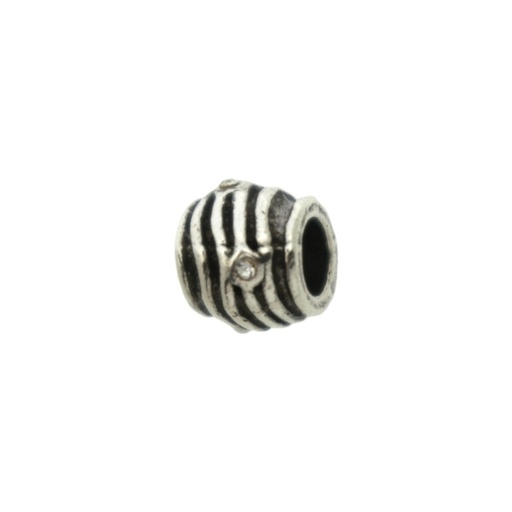 [126530600] Metal bead 9,5x9mm. Hole Ø 4mm