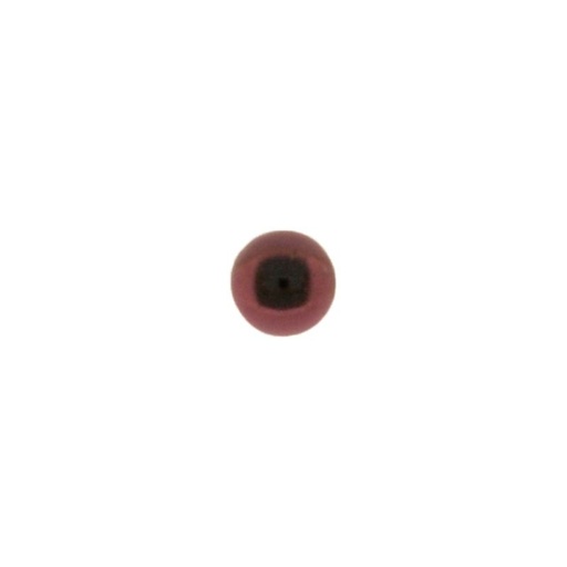 [750121000] Cabochon stone Ø5mm flat base amethyst colour
