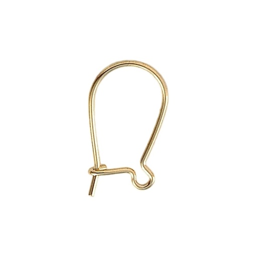 [635590000] Earwire 14x8mm. Wire Ø 0,6mm