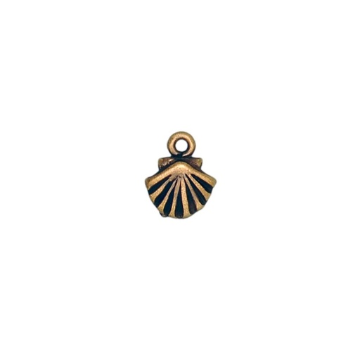 [115600000] Pendentif coquille 11x9mm