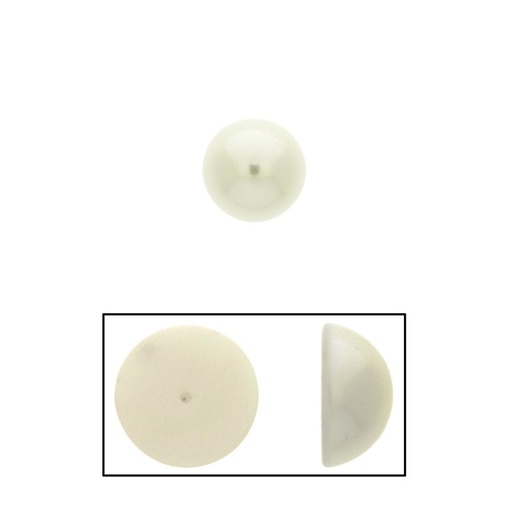 [435221400] Half ball pearl Ø 14mm. No pearly base.
