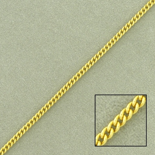 [521570000] Curb brass chain width 1,7mm