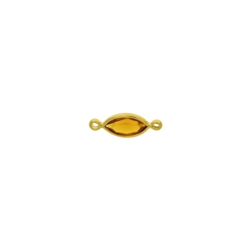 [123020400] Strass navette 10x5mm topaz colour