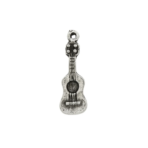 [129260000] Guitar pendant 28x10mm