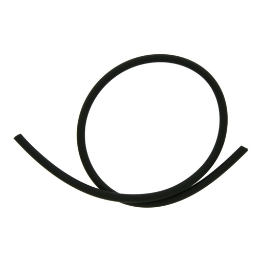 [539200400] Tube en silicone noire mate extérieur Ø 2,5mm