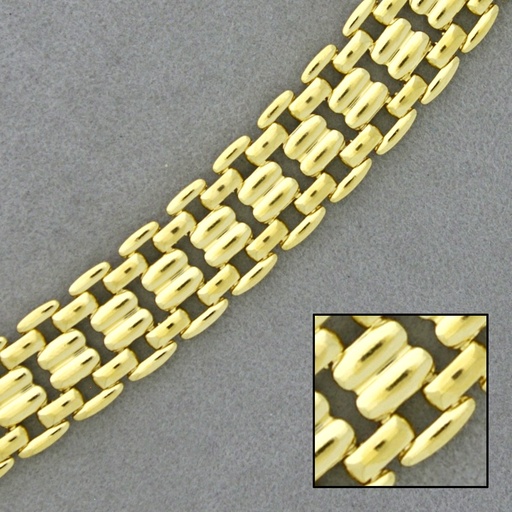 [523360000] Cartier brass chain width 12,4mm for necklace