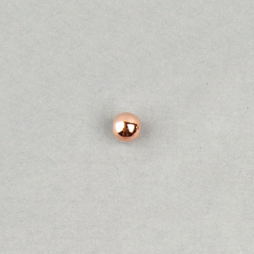 [111290800] Metallize ball Ø 8mm. Hole Ø 1,5mm