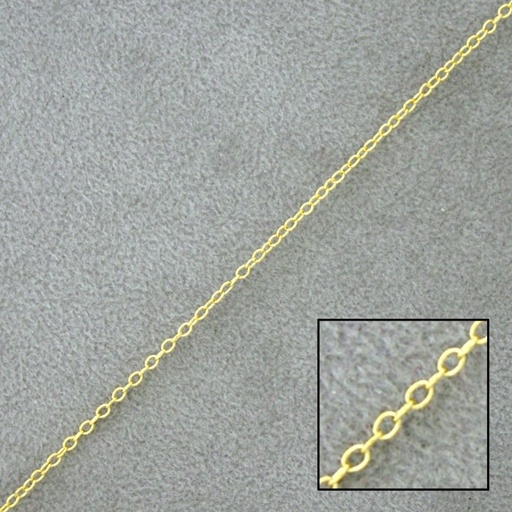 [522120000] Anchor brass chain width 1,3mm