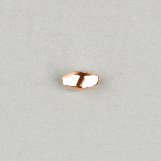 [111420000] Metallize bead 6x12mm. Hole Ø 1,5mm