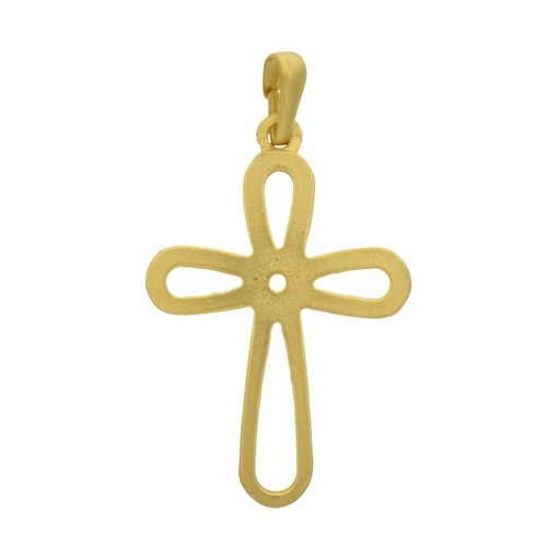 [129430000] Cross pendant 47x26mm with bail