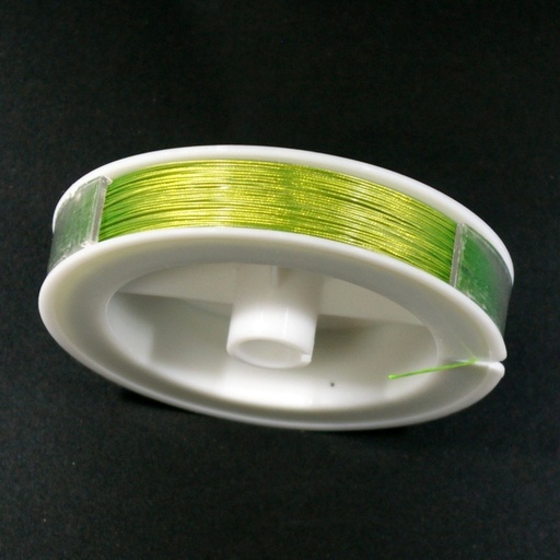 [539381500] Cà¢ble en acier Ø 0,45mm vert