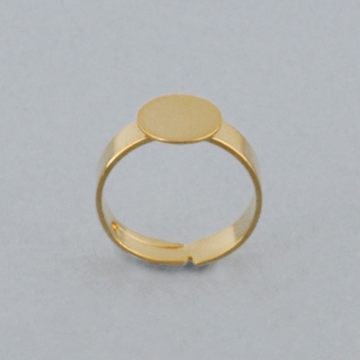 [117161000] Adjustable ring with Ø 10mm flat base
