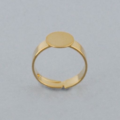 [117161000] Adjustable ring with Ø 10mm flat base