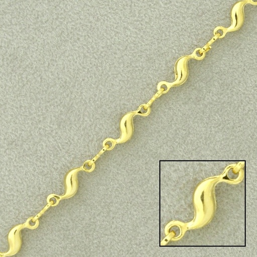 [924810000] Brass chain width 4mm