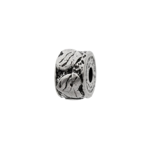 [126400300] Metal bead 12x8mm. Hole Ø 3mm