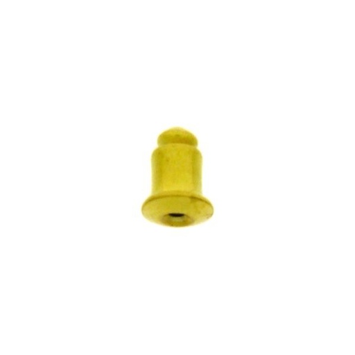 [117600000] Earring clutch 6,8x5,3mm to Ø0,9mm earring post